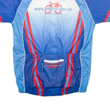 OCHSNER SPORT Cycling Mens Jersey Blue High Neck L