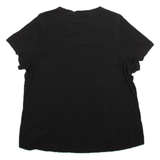 PUMA Womens T-Shirt Black 2XL