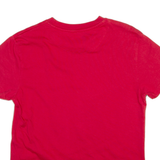 KARL KANI Womens T-Shirt Red Crew Neck M