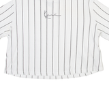 KARL KANI Womens T-Shirt White Crew Neck XS