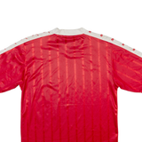 PUMA Mens T-Shirt Red V-Neck L
