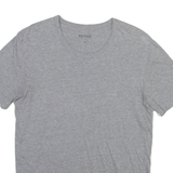 BOSS HUGO BOSS Mens T-Shirt Grey Crew Neck M