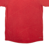 ADIDAS Mens T-Shirt Red Crew Neck M