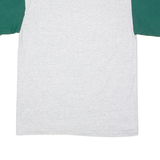 DISNEY Donald Duck Mens T-Shirt Grey 90s Crew Neck L