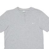 NIKE Youth Sport Trust Mens T-Shirt Grey Crew Neck M