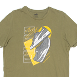 PUMA Shoes Mens T-Shirt Green M