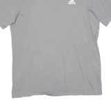 ADIDAS Mens T-Shirt Grey S