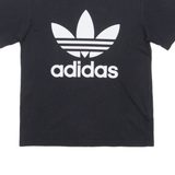 ADIDAS Mens T-Shirt Black XS
