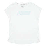 PUMA Womens T-Shirt White M