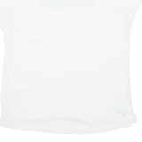 PUMA Womens T-Shirt White M
