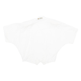 WE LEGENDS Shoulder Padded Womens Plain Shirt White M