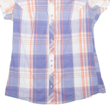 COLUMBIA Womens Shirt Purple Check M