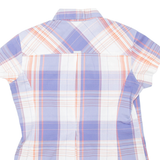 COLUMBIA Womens Shirt Purple Check M