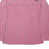 JACK WOLFSKIN Mens Shirt Red Check Long Sleeve M