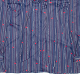 Womens Shirt Blue Striped Long Sleeve L