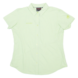 MAMMUT Womens Shirt Green Gingham L
