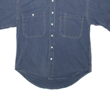BIG STAR Mens Denim Shirt Blue S