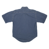 BIG STAR Mens Denim Shirt Blue S