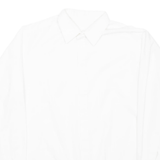 CITYMEN Mens Shirt White Long Sleeve L