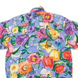 Womens Shirt Blue Floral M