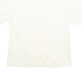 RIAN RUCCI Mens Shirt Cream Crazy Pattern M