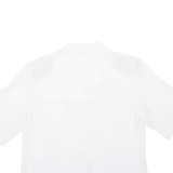 DEGRIS Womens Plain Shirt White M