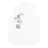 I Want To Dance In Cancun Womens Shirt White Sleeveless M