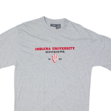 PRO EDGE Indiana Hoosiers Basketball Mens T-Shirt Grey USA L