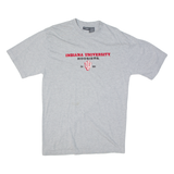 PRO EDGE Indiana Hoosiers Basketball Mens T-Shirt Grey USA L