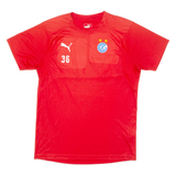 PUMA Grasshoppers Zurich #36 Training Mens Football Shirt Jersey Red M