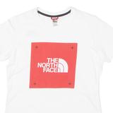 THE NORTH FACE Womens T-Shirt White Crew Neck XS