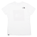 THE NORTH FACE Womens T-Shirt White Crew Neck XS