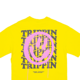 FSBN Oversized Mens T-Shirt Yellow M