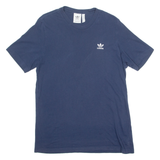 ADIDAS ORIGINALS Mens T-Shirt Blue M