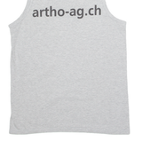 GILDAN Artho Mens Vest Grey Sleeveless M