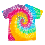 SEABREEZE Black Water Rafting Mens Tie Dye T-Shirt Pink L