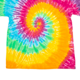 SEABREEZE Black Water Rafting Mens Tie Dye T-Shirt Pink L