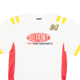 NASCAR Du Pont 24 Mens Jersey White USA XL