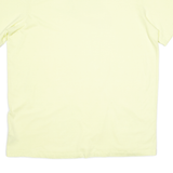 NIKE Mens T-Shirt Yellow L