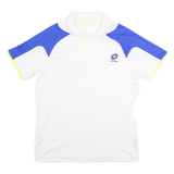 LOTTO Mens Polo Shirt White M