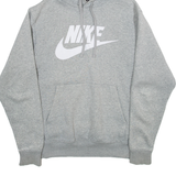 NIKE Womens Grey Hoodie S