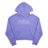 PUMA Womens Purple Hoodie S
