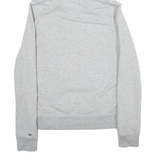 TOMMY HILFIGER Womens Grey Hoodie 90s S