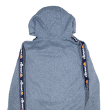 ELLESSE Womens Blue Hoodie Full Zip UK 12