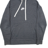 NIKE Womens Grey Hoodie L