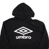 UMBRO Womens Black Hoodie L