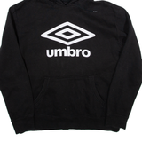 UMBRO Womens Black Hoodie L