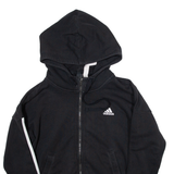 ADIDAS Womens Black Hoodie S