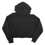 PUMA Cropped Womens Black Hoodie S