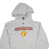 ADIDAS Golden State Warriors Womens Grey Hoodie USA L